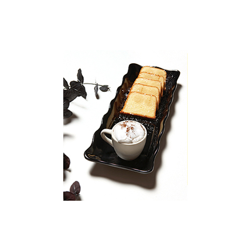 Melamine Display Tray Scallop Edged, Bake & Brew Series image 1