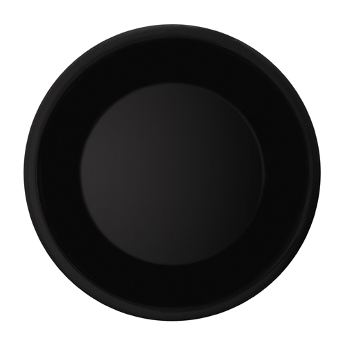 Melamine Plate, Wide Rim, Black Elegance Series, 1 CASE image 1