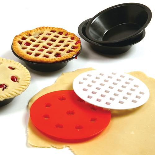 Norpro Mini Pie Pans with Top Cutters image 1