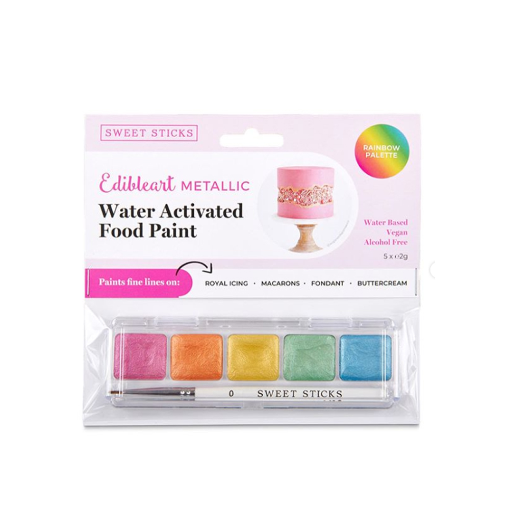 Edible Art Metallic Rainbow Mini Palette  image 1