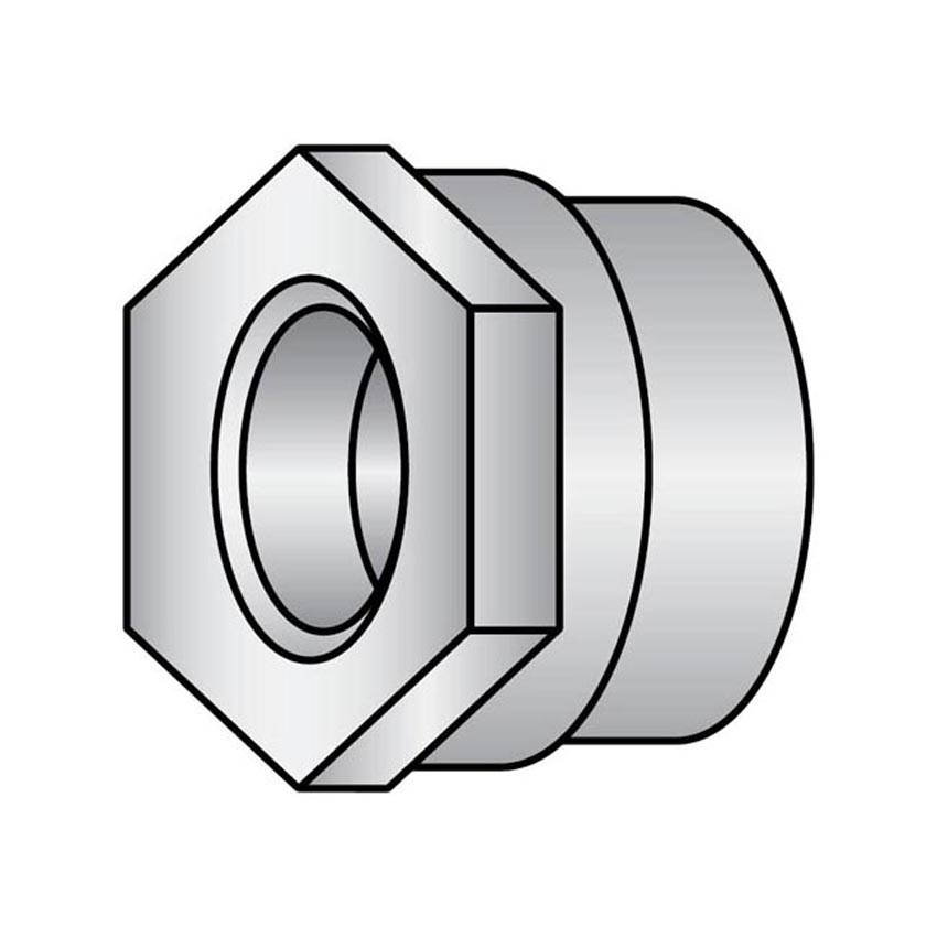 Lock Nut (Stainless Steel) for Globe Slicers OEM # 972-3P image 1