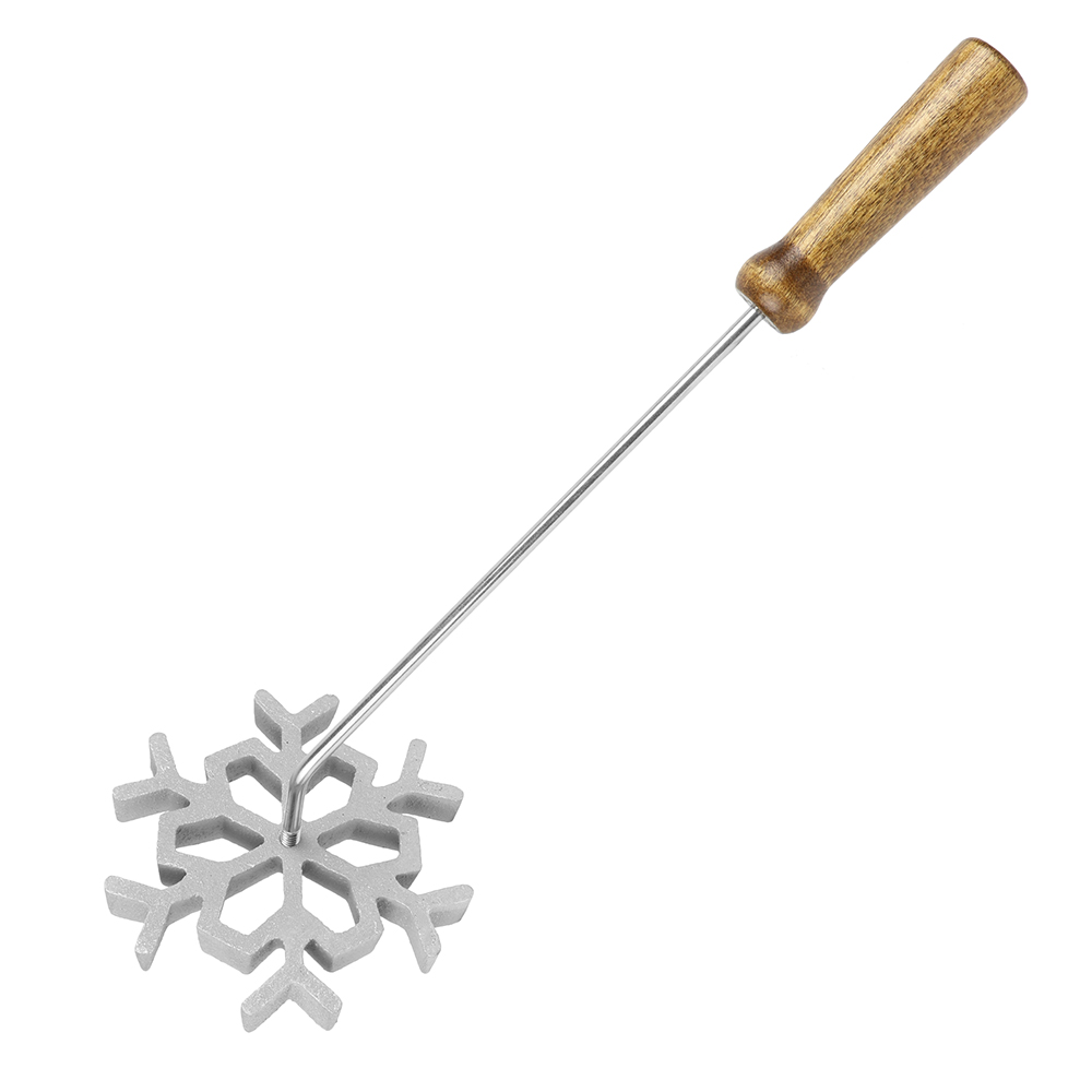 O'Creme Rosette-Iron Mold, Cast Aluminum Snowflake Shape image 4