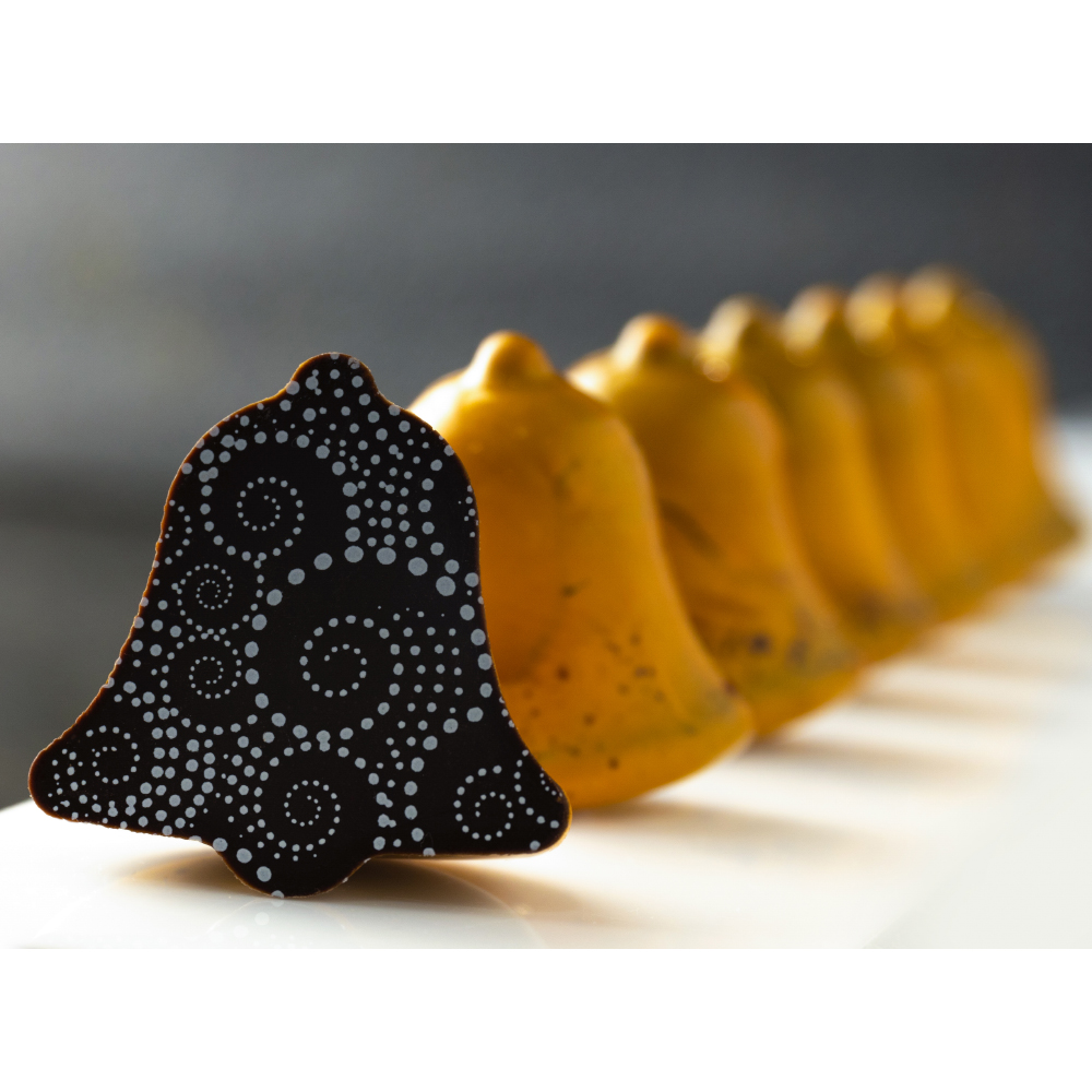 Greyas Polycarbonate Chocolate Mold, Bell by Luis Amado, 24 Cavities image 4