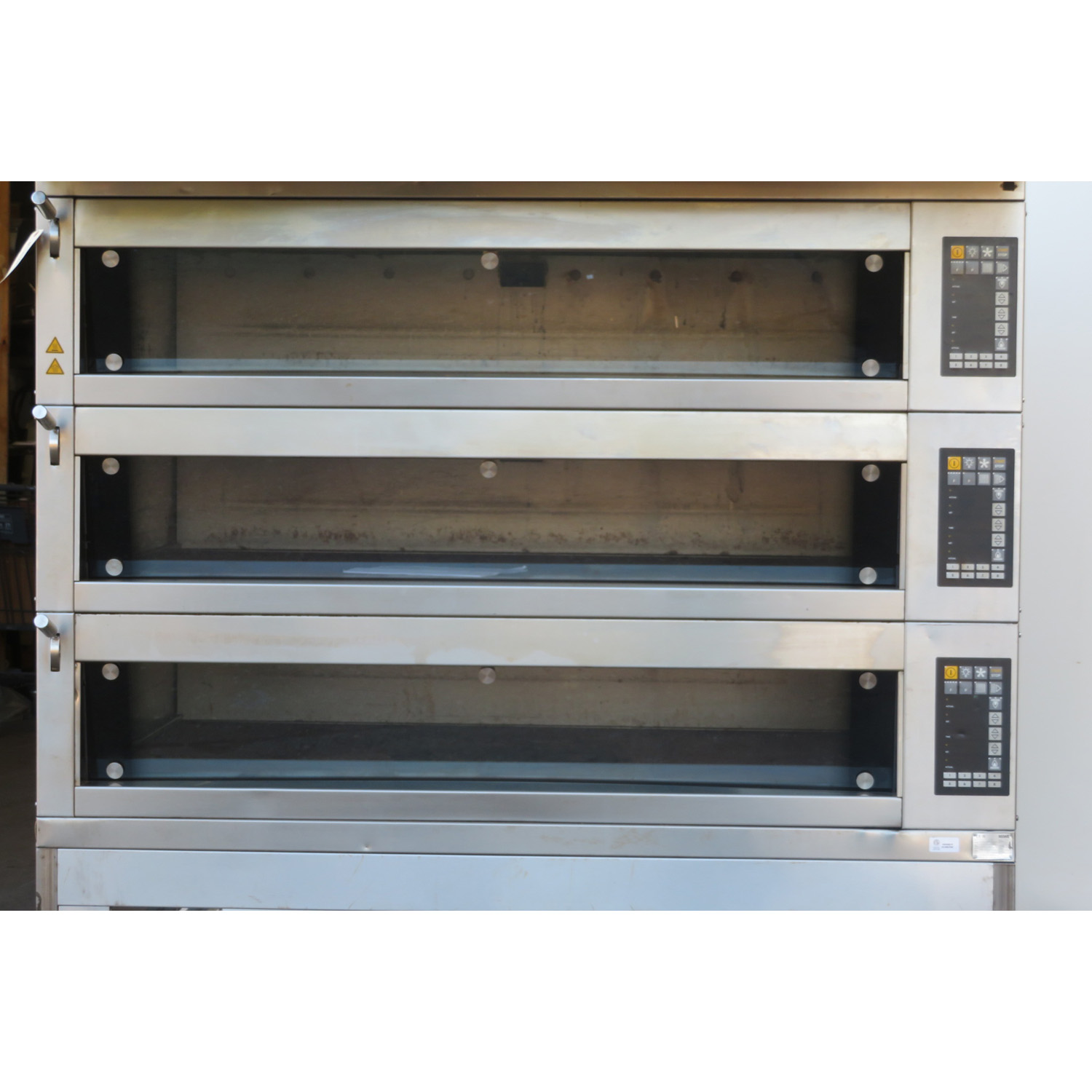 Miwe C0-3.1408 Electric 3 Deck Bakery Oven, Used Great Condition image 1