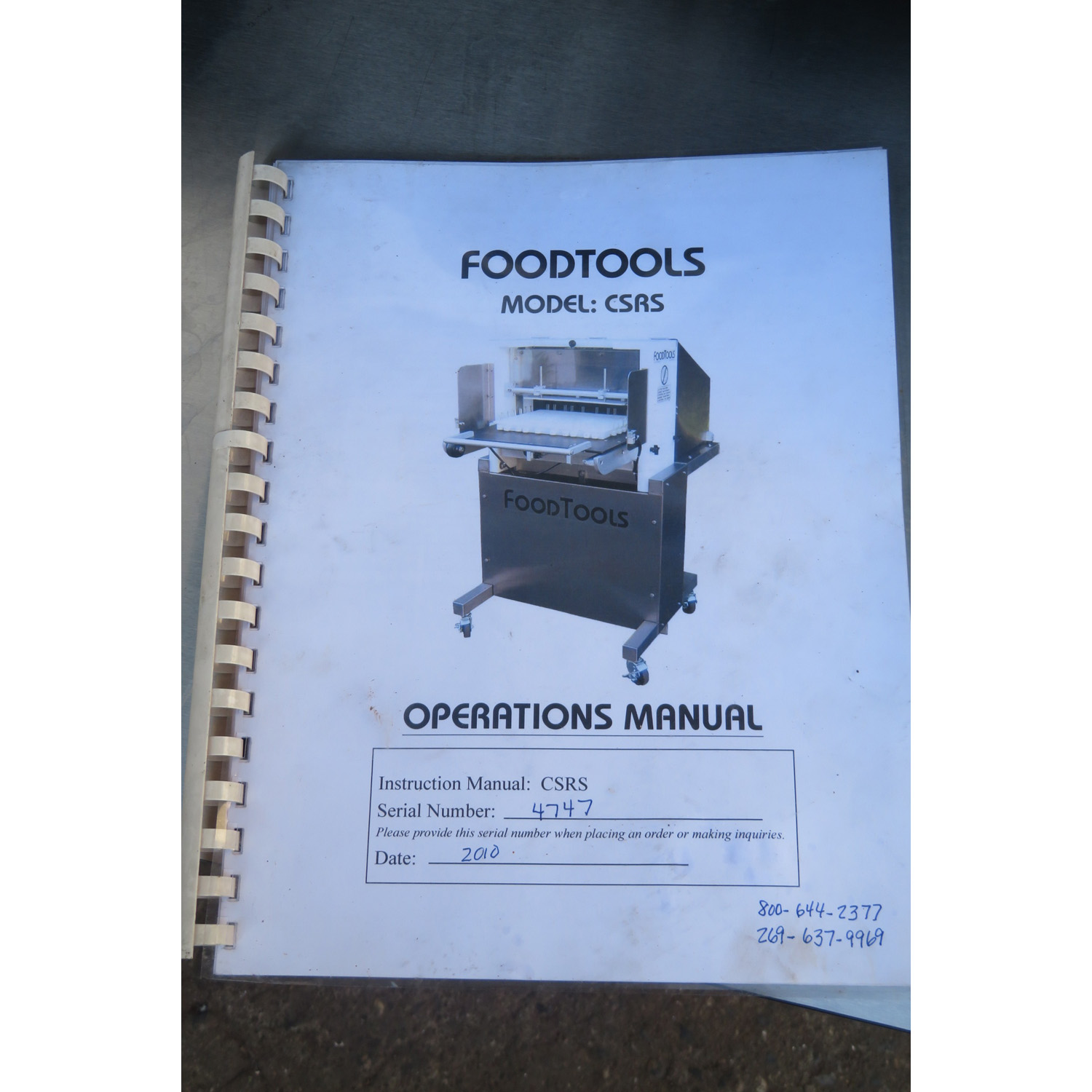 FoodTools CS-RS Cake Cutter Round & Half Sheet Portioning, Used Great Condition image 3