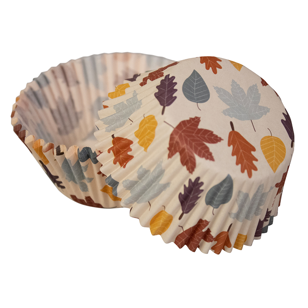 Wilton Autumn Leaves Standard Cupcake Liners, Pack of 24 image 1