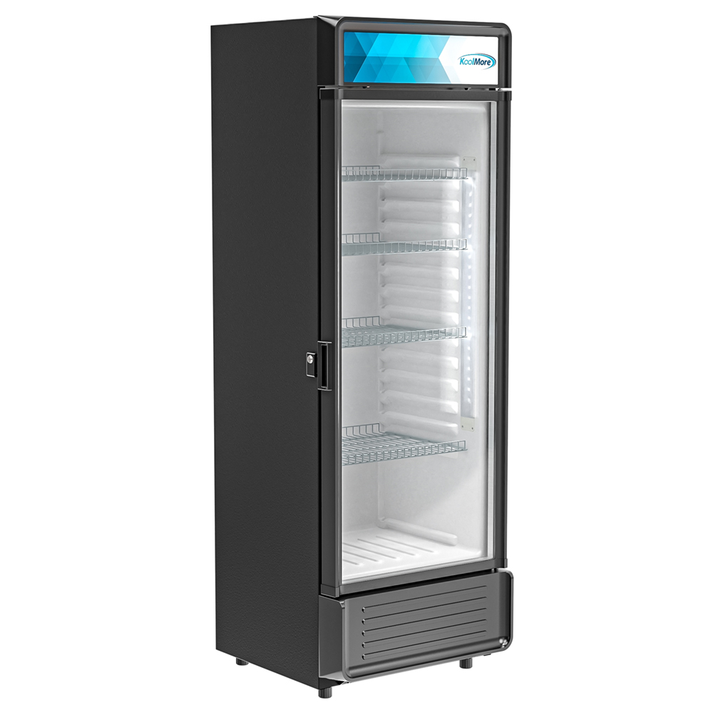KoolMore One-Door Merchandiser Refrigerator - 12 Cu Ft. image 1