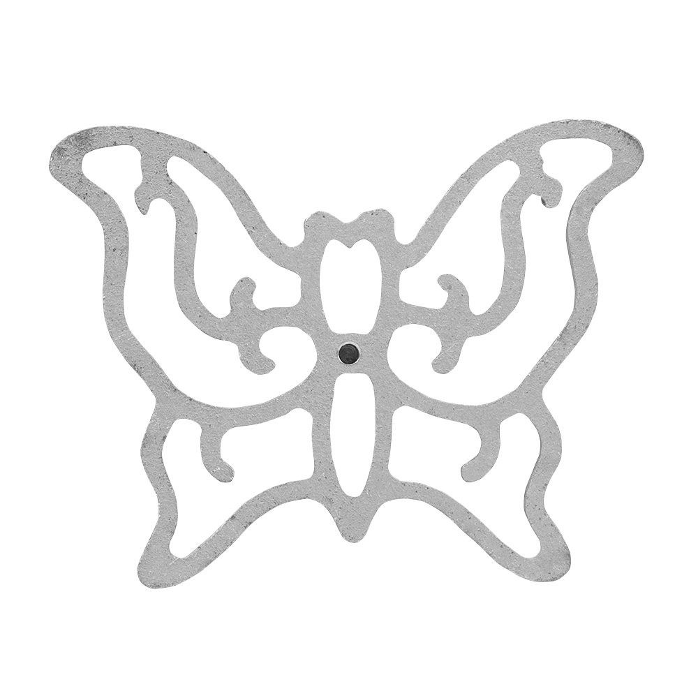 Rosette-Iron Mold, Cast Aluminum Butterfly Shape image 1