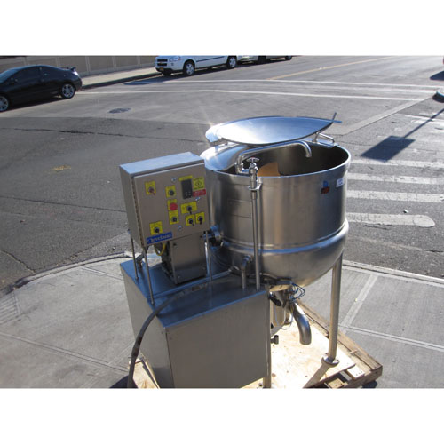 Cleveland Cook Chill Horizontal Agitator Mixer Kettle 100 Galon , Fulton Classic ICS -10 Vertical Tubeless Boiler - Used Condition image 1