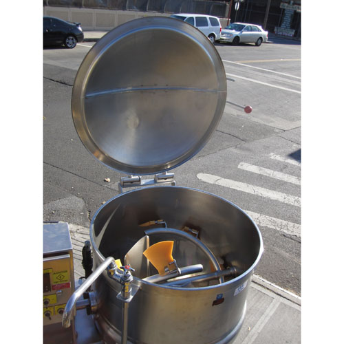 Cleveland Cook Chill Horizontal Agitator Mixer Kettle 100 Galon , Fulton Classic ICS -10 Vertical Tubeless Boiler - Used Condition image 9