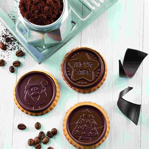 Silikomart CKC02 Cookie Cutter & Chocolate Mold Set, Xmas image 4