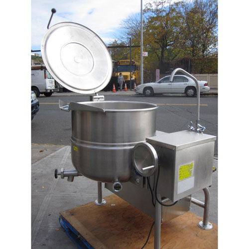 Cleveland Steam Jacketed Tilting kettle Used Moel # KGL-40T Used Good Condition image 5