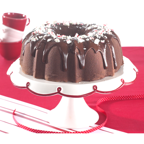 Nordicware Red Bundt Cake Pan, 6-Cup, Non Stick, Lightweight image 3