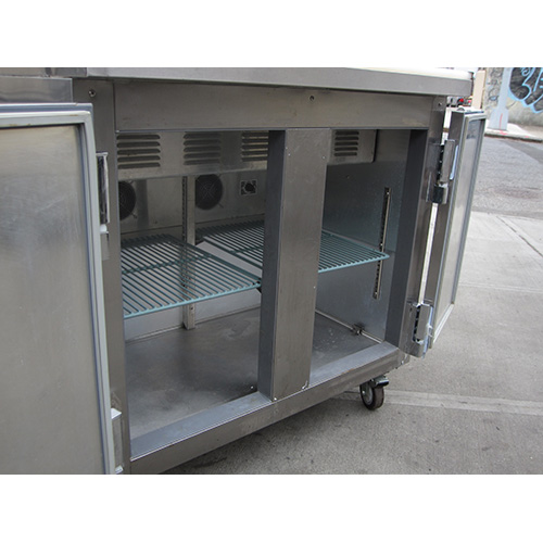 Leader LM36-SC-SS Bain Marie Self Contained Sandwich Prep Table 36", Used Excellent Condition image 5