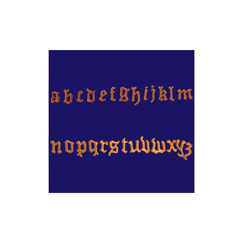 FMM Old English Alphabet, Lower Case image 1