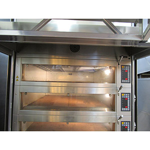 Miwe 4 Deck Electric Oven with Loader CO 4.1212, Used Excellent Condition image 3