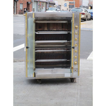 Rotisol 5 Spits Gas Rotisserie Model 950/5, Good Condition image 4