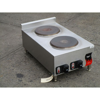Vollrath 40739 2 Burner Counter Top Electric Hot Plate - 208/240V, Great Condition image 1