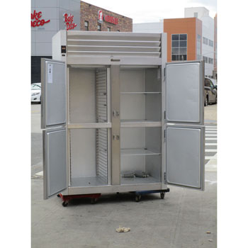Traulsen G22000 2 Section Half Door Reach In Freezer, Great Condition image 1