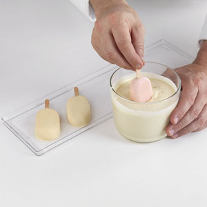 Silikomart Silicone Mold for Ice Cream Pops: Mini Classic Shape, 16 cavities image 6