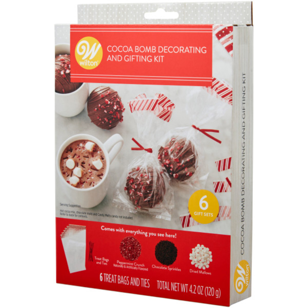 Wilton Christmas Hot Cocoa Bomb Decorating and Gifting Kit image 1