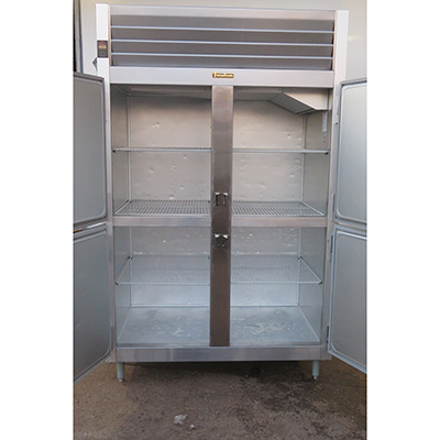 Traulsen G20000 Refrigerator 2 Section Half Door, Used Great Condition image 1