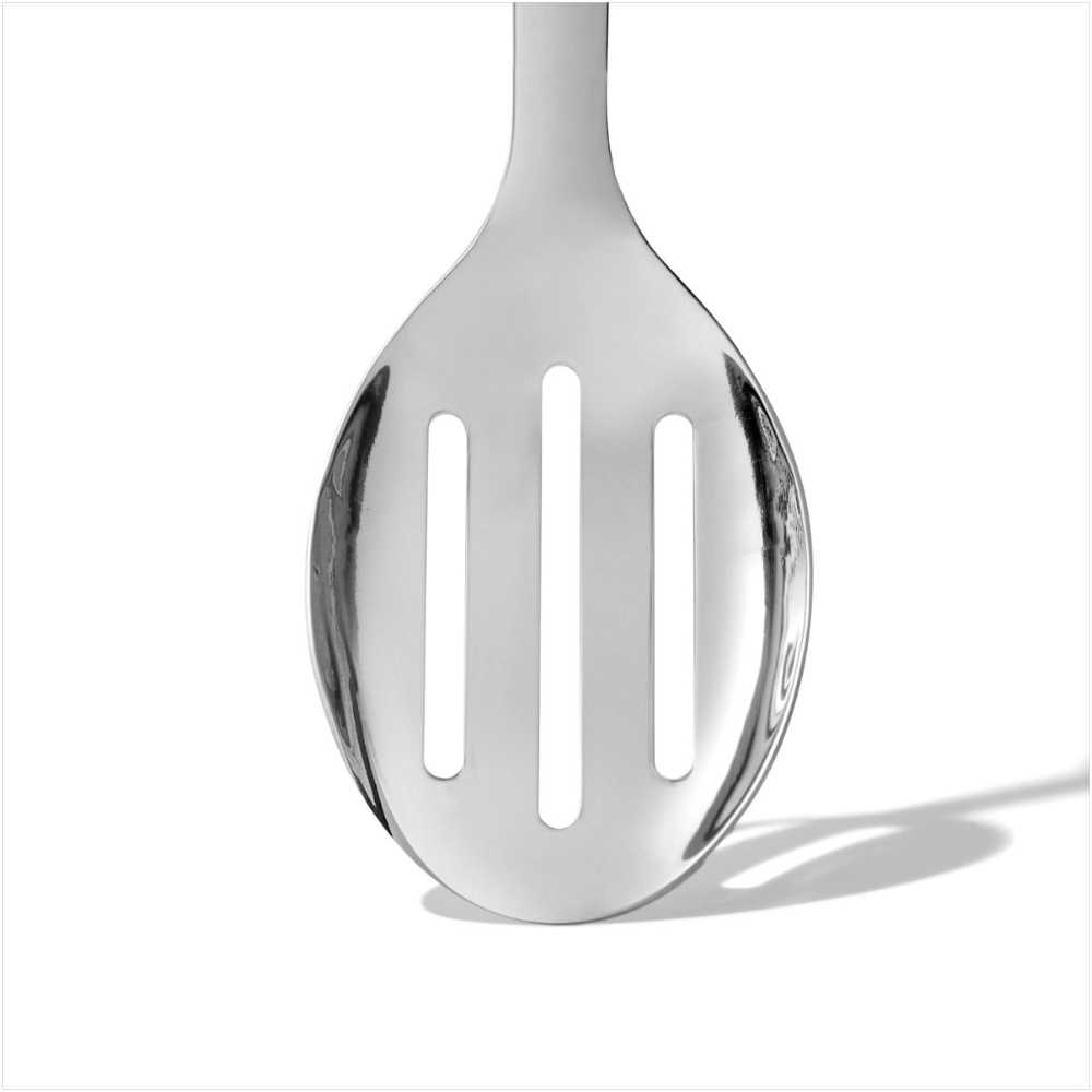 OXO Steel Slotted Serving Spoon image 1