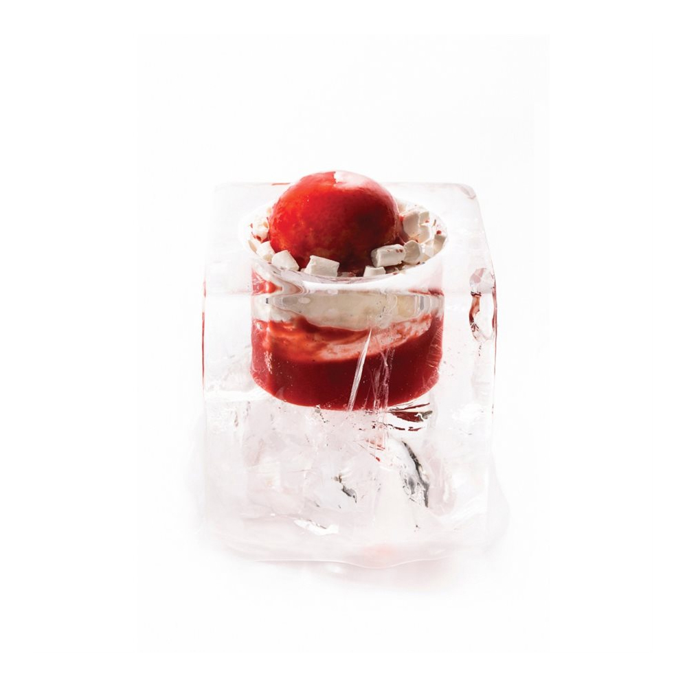 Ponthier Frozen Strawberry Puree, 2.2 Lbs. image 1