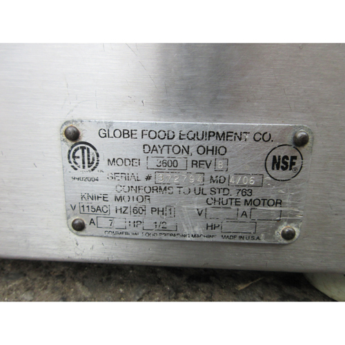 Globe 3600 Meat Slicer, Used Excellent Condition image 2