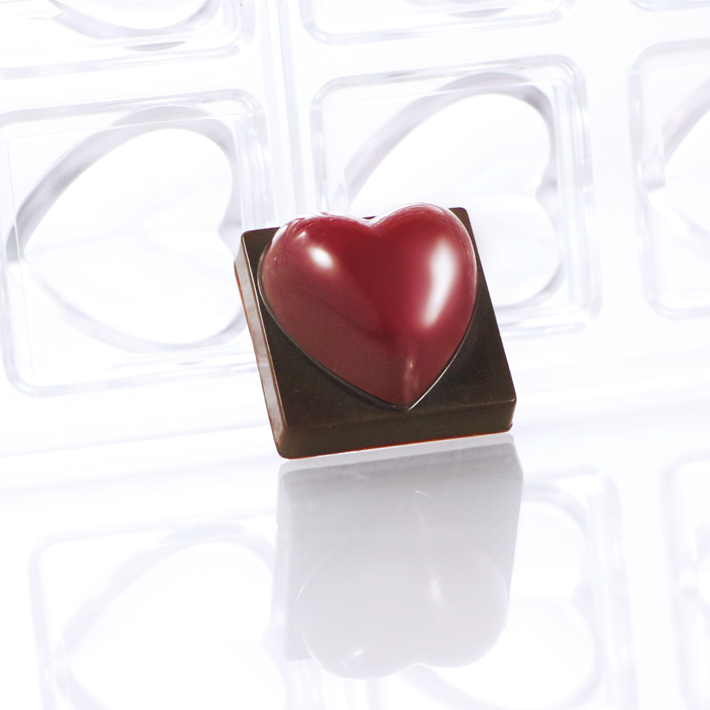 Martellato Polycarbonate Chocolate Mold, Beat, 24 Cavities image 2