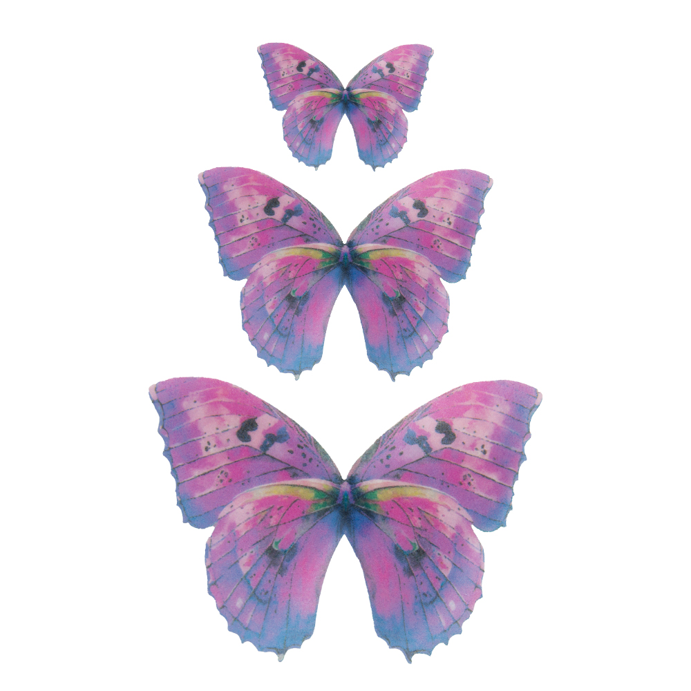 Crystal Candy Bonita Edible Butterflies - Pack of 19 image 2