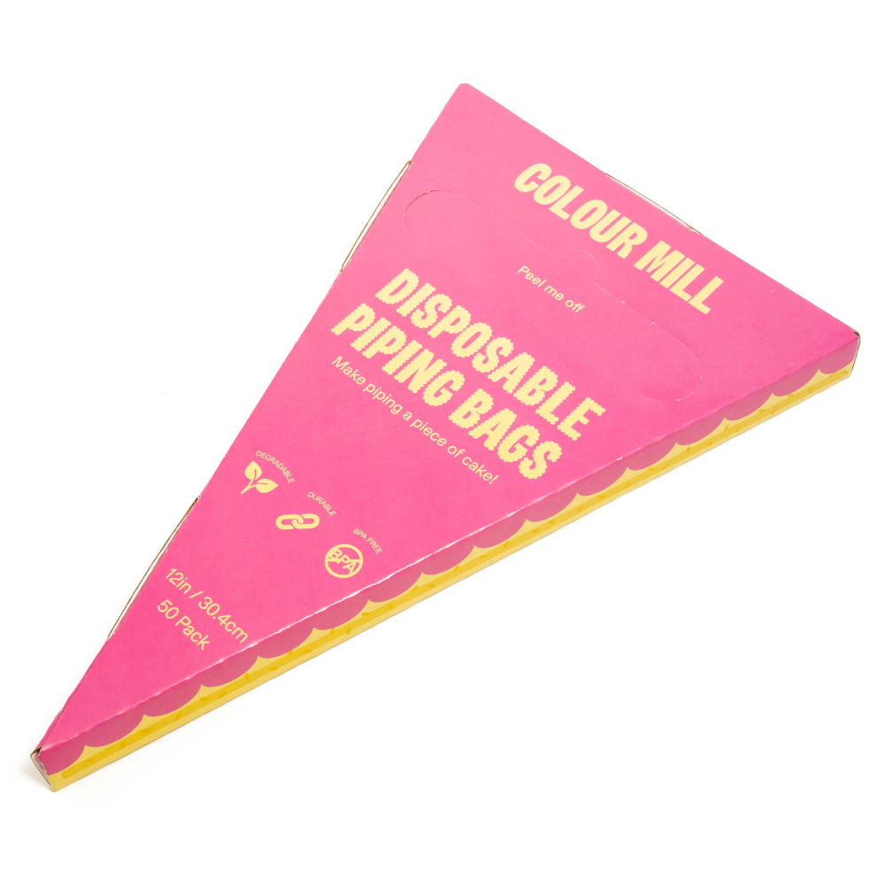 Colour Mill Disposable Pastry Bags, 12" - Pack of 50 image 1