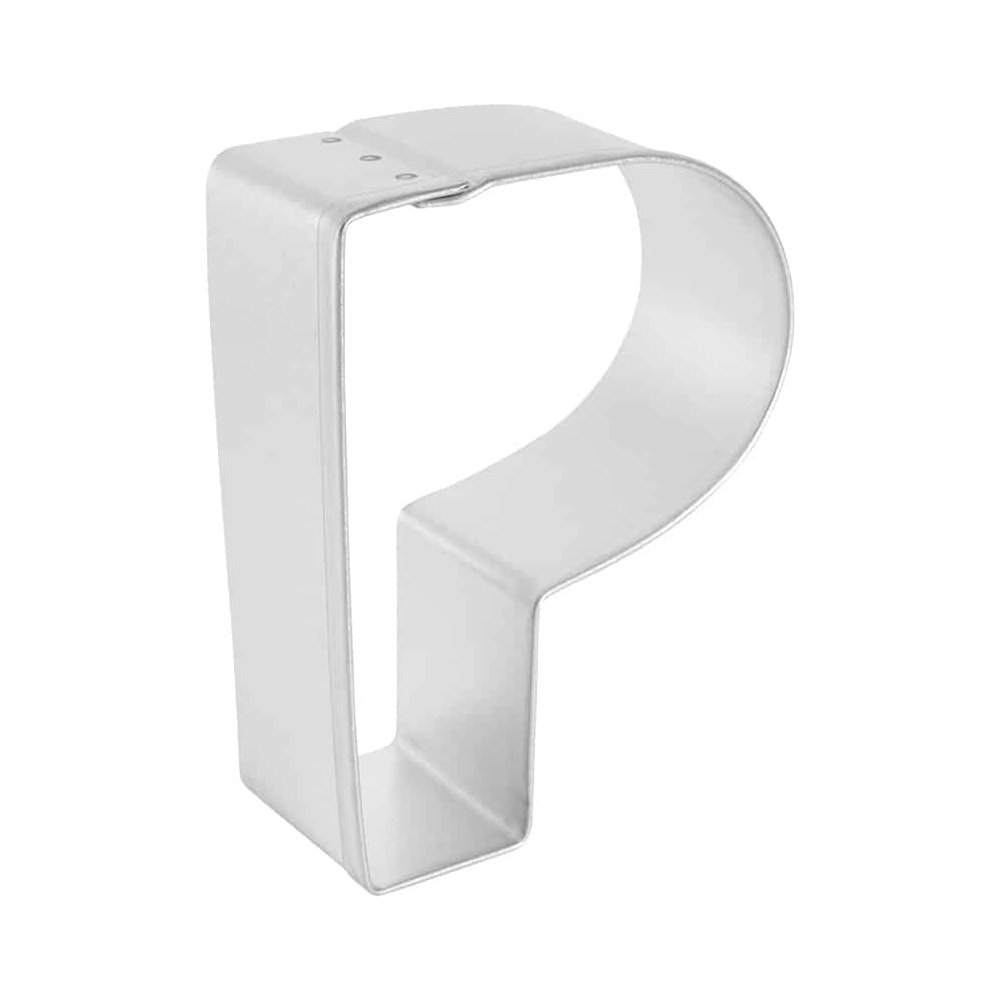 Letter 'P' Cookie Cutter, 2-1/4"x  3" image 1