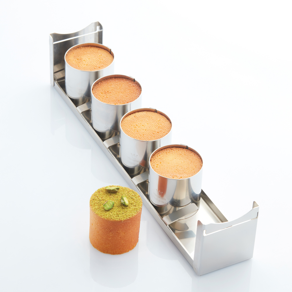 Martellato Mini Cylinder Travel Cake Mold, 5 Cavities image 3