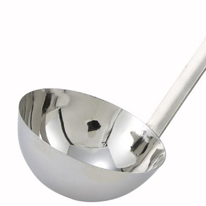 Winco 2-Piece-Construction Ladle Stainless Steel, 1 Ounce image 1
