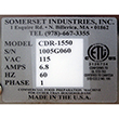Somerset Dough Roller/Sheeter Model 1550 image 11