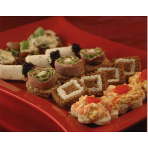 Tastefully Small Finger Sandwiches