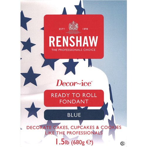Renshaw Renshaw 1.5 Lbs Colored Decor-Ice Fondant - Purple