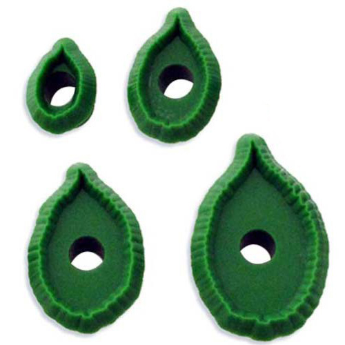 JEM Cutters JEM Cutters Small Rose-Leaf, Set of 4