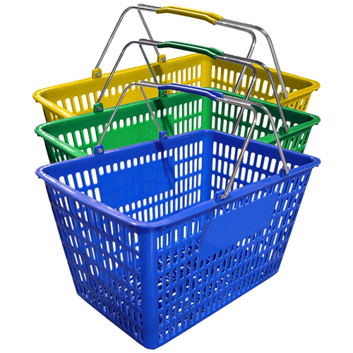 unknown Plastic Shopping Basket - Green