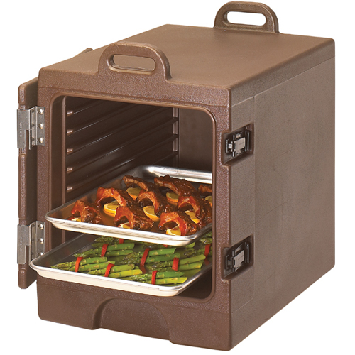 Cambro Cambro 1318MTC Camcarrier for Trays and Half-Size Sheet Pans - Dark Brown