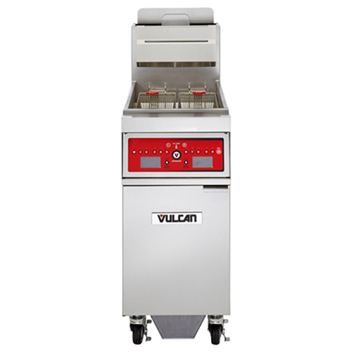 Vulcan Vulcan Freestanding Gas Fryer - 45 lb. Oil Cap. w/ Programmable Computer Control - Natural Gas