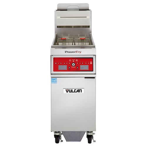 Vulcan Vulcan PowerFry Gas Fryer - 45 lb. Oil Cap. w/ Programmable Computer Control - LP Gas