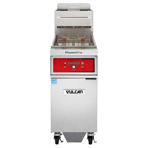 Vulcan Vulcan PowerFry Gas Fryer - 45 lb. Oil Cap. w/ Solid State Digital Control - LP Gas