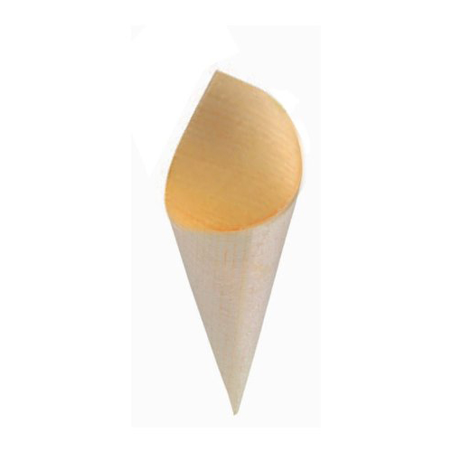 PackNWood PacknWood Disposable Wooden Cone - 7