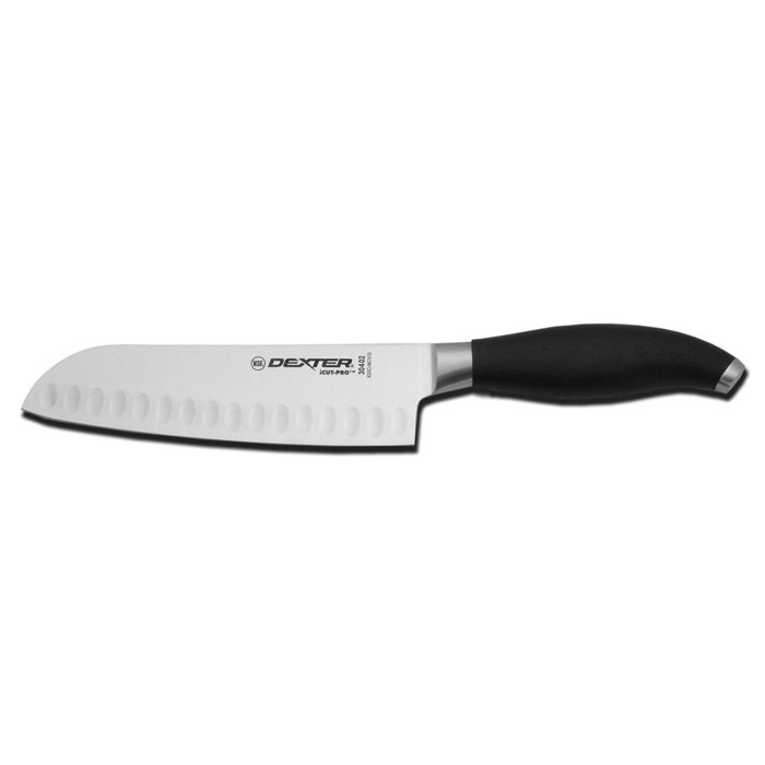 Dexter-Russell Dexter Russell 30402 Professional 7 inch Forged Duo-Edge Santoku Knife, iCut-Pro