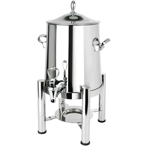 Eastern Tabletop Mfg. Eastern Tabletop Stainless Steel Coffee Urn with Pillar'd Legs - 3 Gallon