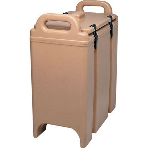 Cambro Cambro 350LCD Camtainer (Insulated SOUP Container), 3.25 Gallon - Coffee Beige