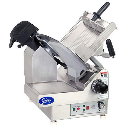 Globe 3850N Premium Heavy-Duty 2-Speed Automatic Slicers Are you looking for a meat and cheese slicer that will improve product yield, provide superior sanitation and cleanability, and one that is pro