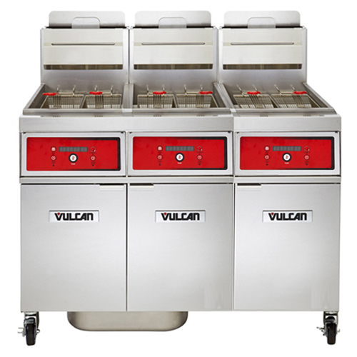 Vulcan Vulcan Freestanding Gas Fryer - 135 lb. Oil Cap. w/ Solid State Digital Control - LP Gas